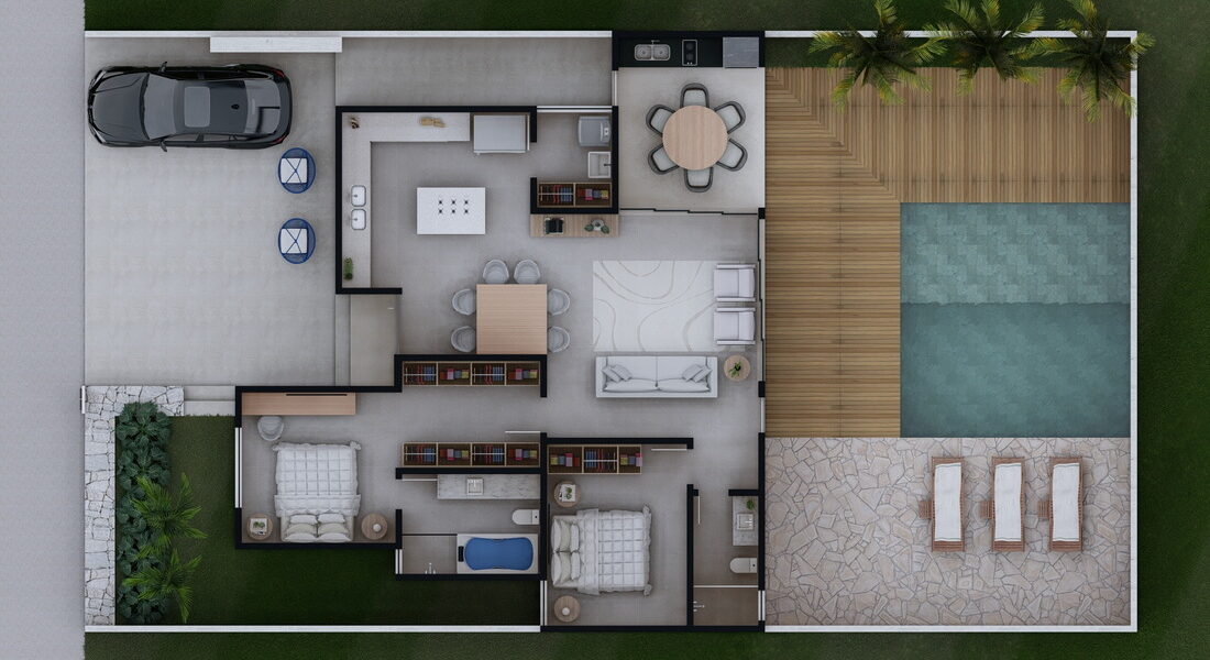 CASA ANDORINHA PLANTA BAIXA